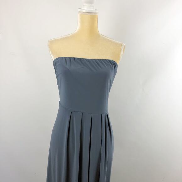 Loop Dress Carlos Saavedra LJ-Loop-Long Maxi Dress XL Blue Grey Silverstone - Picture 8 of 16